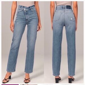 Abercrombie & Fitch Light Blue Women Jeans